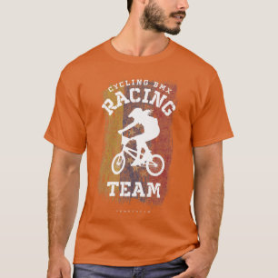 Womens BMX Bike Venezuela Flag Biking Cycling Raci T-Shirt