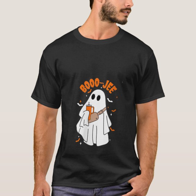 Womens Boojee boo jee ghost funny cup tumbler Hall T-Shirt (Front)