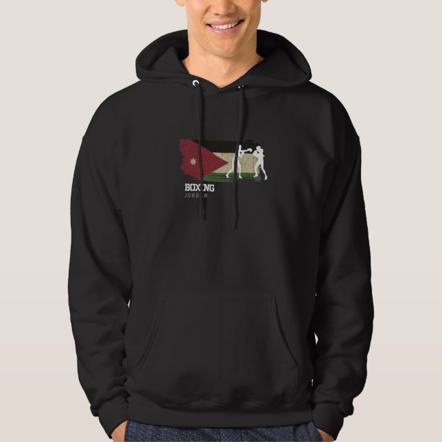 Womens Boxing Jordan Combat Sports Fighter Boxing  Hoodie (Front)