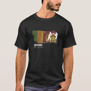 Womens Boxing Sri Lanka Combat Sports Fighter Boxi T-Shirt