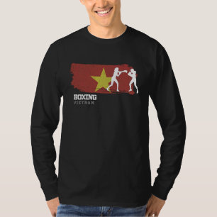 Womens Boxing Vietnam Combat Sports Fighter Boxing T-Shirt