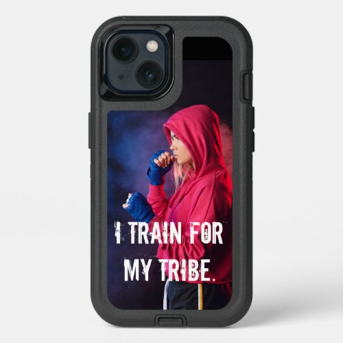 Womens boxing Workout I train for my tribe  iPhone 13 Case