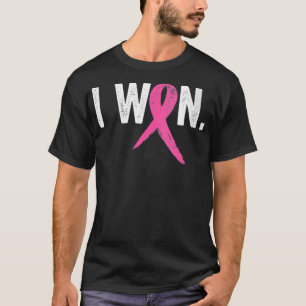 Womens Breast Cancer Survivor, I Won Breast Cancer T-Shirt