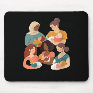 Womens Breastfeeding Lactation Consultant Birth Wo Mouse Pad