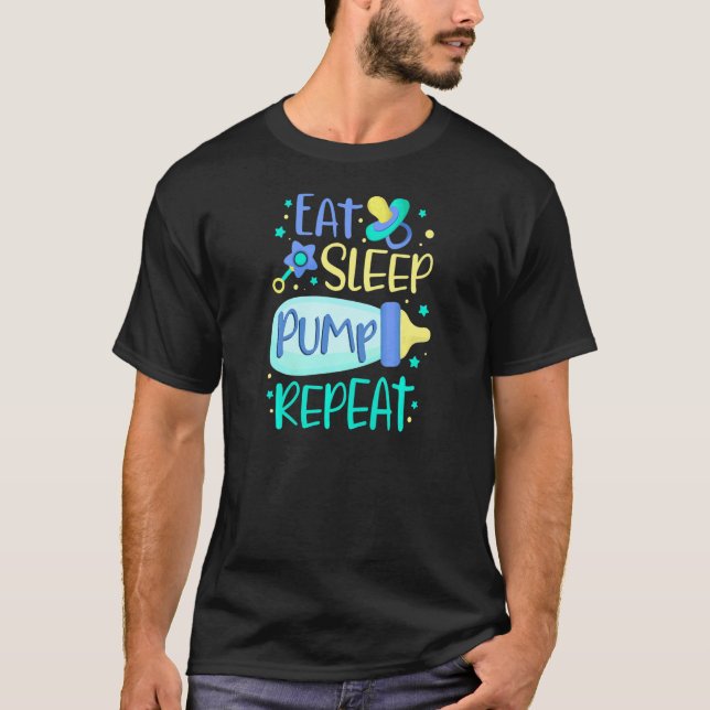 Womens Breastfeeding Newborn Breast Milk Pump Quot T-Shirt (Front)
