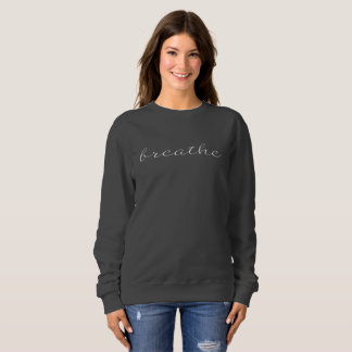 Womens Breathe Sweatshirt in Gray