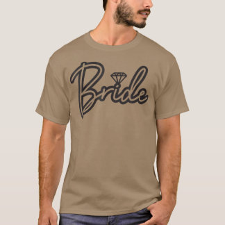 Womens Bride 2022 Bridal Wedding Matching Groom Lo T-Shirt