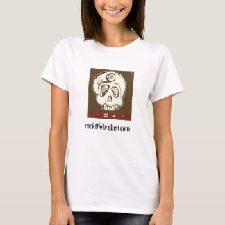 women's broken long sleeve tee
