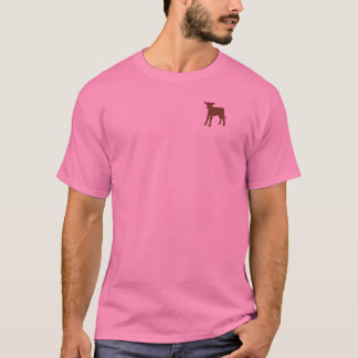 Women's Brown Calf Tshirt
