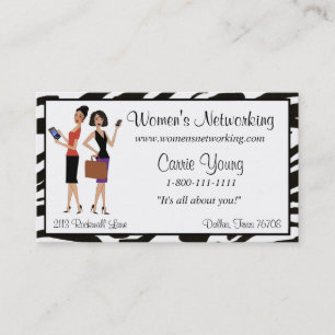 Womens Business and Networking Card