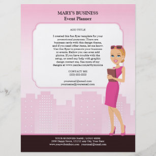 Event Planner Flyers | Zazzle