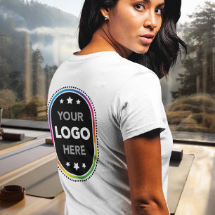 Women's Business Logo T-Shirt - Large Back Print