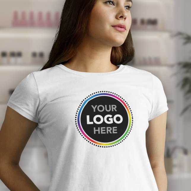 Women's Business Logo T-Shirt - Large Front Print (Creator Uploaded)