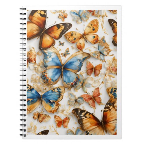Womens Butterfly Print Tank Top Notebook