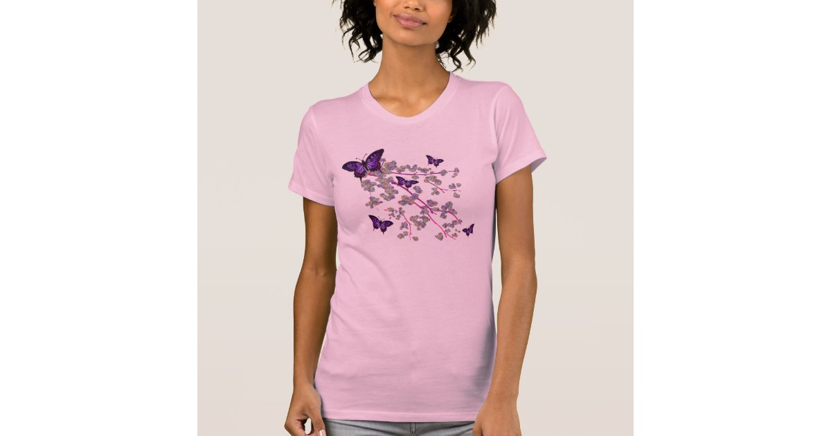 Womens Butterfly T-Shirt | Zazzle.com