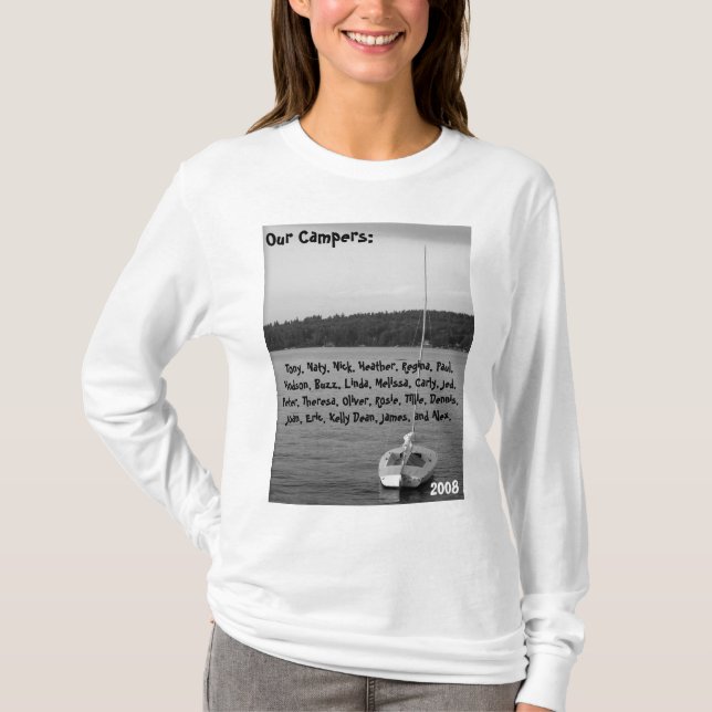 Women's Camp Carter Long Sleeve T-Shirt (Front)