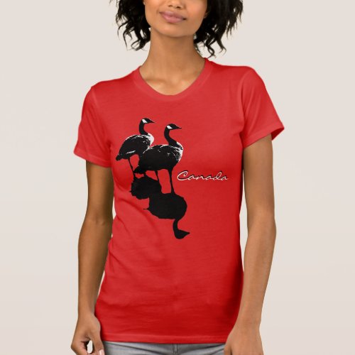 Womens Canada Goose T_shirts  Goose Gifts