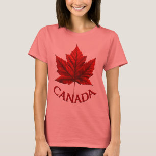 Women's Canada T-Shirt Lady's Organic Canada Shirt