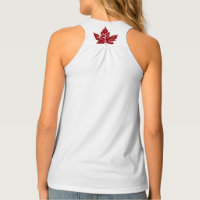 Women's Canada Tank Top Plus Size Canada Shirts |