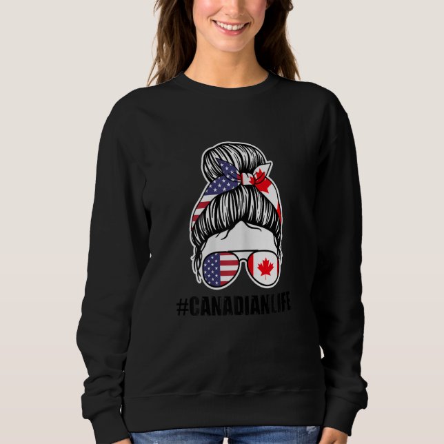 Womens Canadianlife Canadian Sweatshirt (Front)