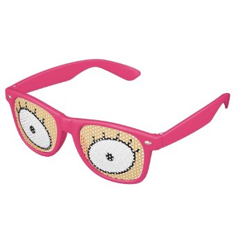 Women's Cartoon Eyelashes Sunglasses (Pink) Zazzle
