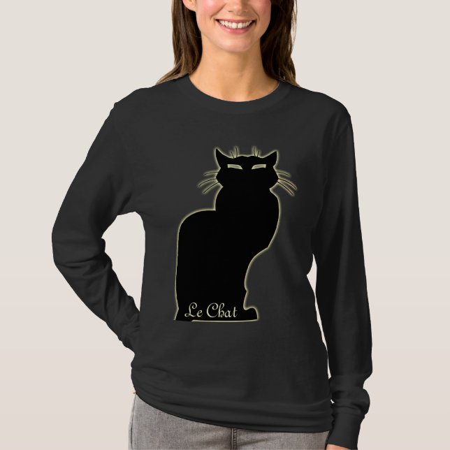 Women's Cat Lover Hoodie Fat Cat Ladies Sweatshirt T-Shirt (Front)