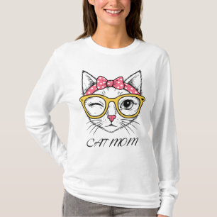 Women's cat mom T-Shirt