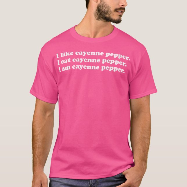 Womens Cayenne Pepper Lover Men Women Girls Boys T-Shirt (Front)