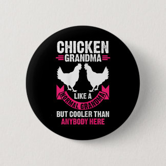 Womens Chicken Grandma Like A Normal Grandma But C Button