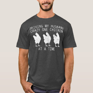 Womens Chicken Mom Funny Crazy Chicken Lady  T-Shirt