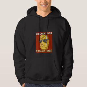 Womens Chicken Nugs And Mama Hugs Toddler Funny Ch Hoodie