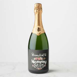 Women's Chihuahua Dog Mom Sparkling Wine Label