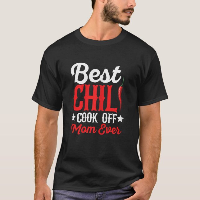 Womens Chili Cook Off for a Cook Off Chili Mom T-Shirt (Front)