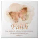Women's Christian Bible Verse Butterfly: Faith Ceramic Tile | Zazzle
