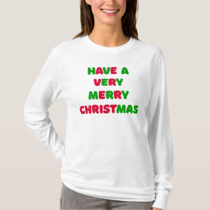Women's Christmas Long Sleeve T-Shirt