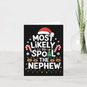 Womens Christmas Party Most Likely To Sil The Gran Card