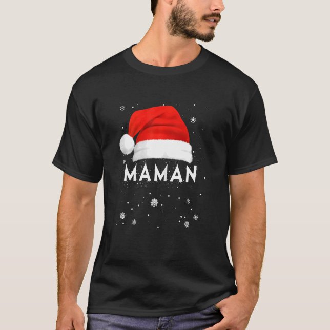 Womens Christmas Pyjamas For Mum, Mother Pyjamas A T-Shirt (Front)