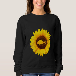 Womens Cichlid For Women Men Angelfish Fish Sunfl Sweatshirt
