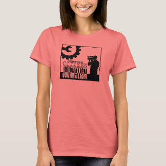 Womens "Citizen Journalism" Ringer Tee