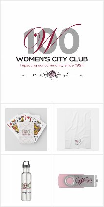 Women's City Club Logo Merchandise Collection