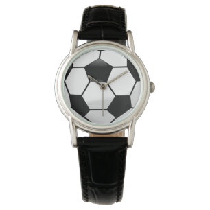 Womens Classic Watch/Soccer Ball Watch
