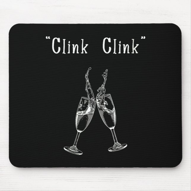 Womens Clink Clink V-neck  Mouse Pad (Front)