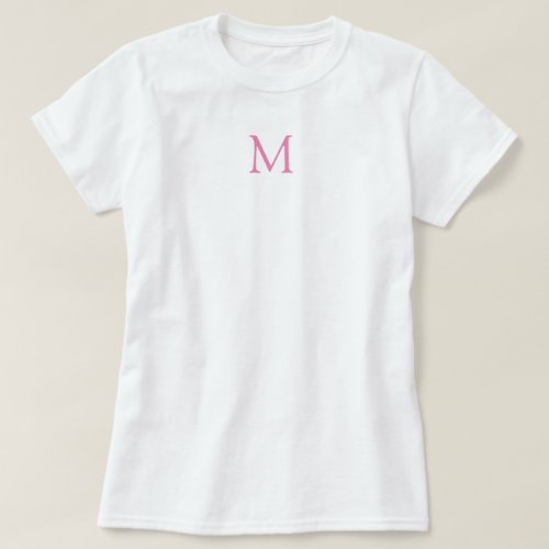 Womens Clothing Apparel Tshirts Monogram Template