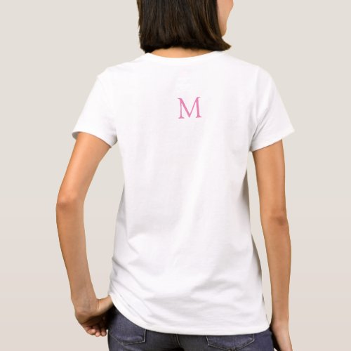 Womens Clothing Back Design Tshirt Monogram