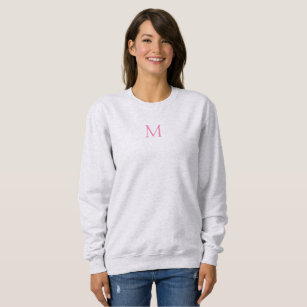 Womens Clothing Sweatshirts Back & Front Monogram