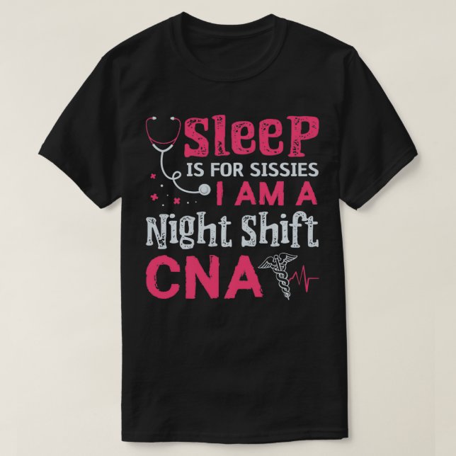 Womens CNA Funny Certified Nursing Assistant Medic T-Shirt (Design Front)