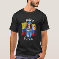 Womens Columbian Libra Queen Of Colombia Flag Zodi T-Shirt