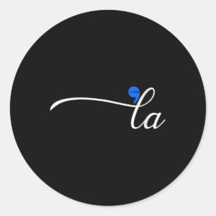 Womens Comma La Harris For President Tees Vote Kam Classic Round Sticker