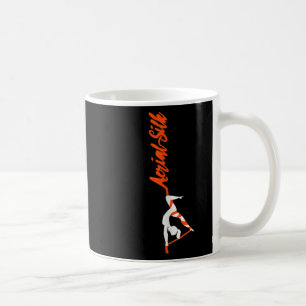 Womens Cool Aerial Silks Dancer Aerialist Air Yoga Coffee Mug