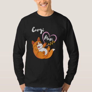 Womens Corgi Mom Cardigan Welsh Corgi Puppies Owne T-Shirt